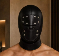 UltimateSubmission™ by MEO® - BDSM Leather Mask with Gag