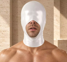 White Latex Hood - BlindAngel™ 10864ME White Latex Hood - BlindAngel™