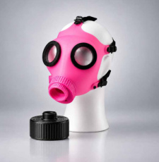 XTRM Rubber Mask Void Pink-Black XTRM Rubber Mask Void Pink-Black